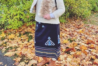 Liian pieni mekko hameeksi