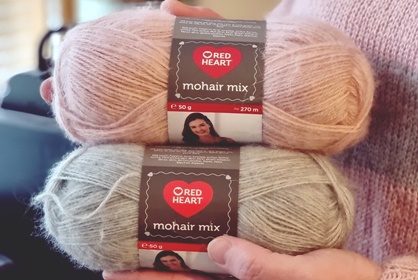 Sydämellinen mohairpaita