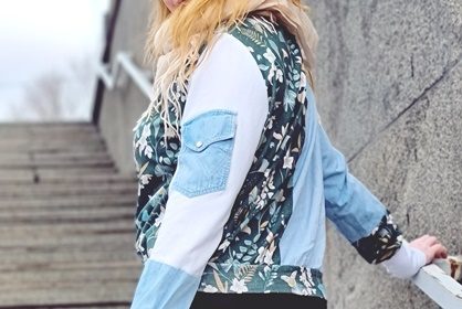 Rikkinäisestä paidasta ja tilkuista outo paita kevääksi