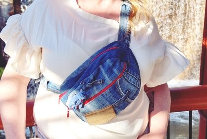 Vanhoista farkuista hame