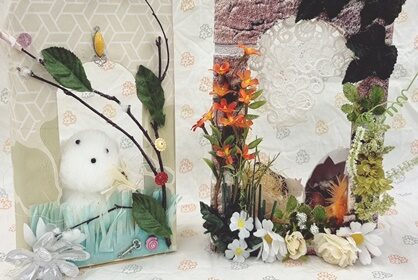 Työssäni pääsen askartelemaan joka päivä