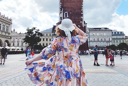 Saana -mekko Krakovan kaduilla