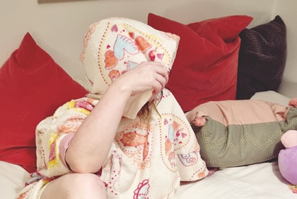 Sunnuntaina kääriydytään peittoon