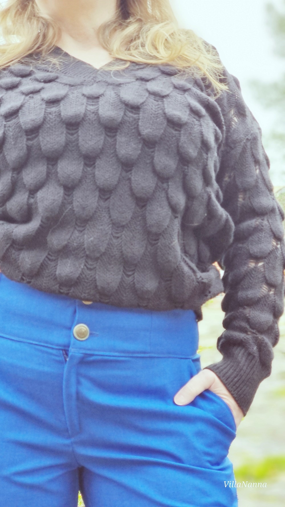 Itse tein siniset housut