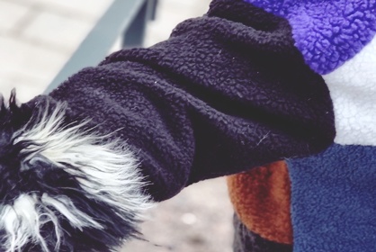 Leikkuujätteestä teddytakki