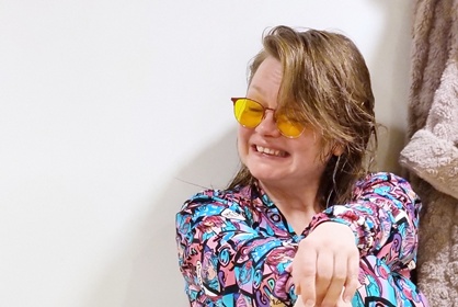 Saunan jälkeen itse ommeltu jumpsuit pehmentää palautumista