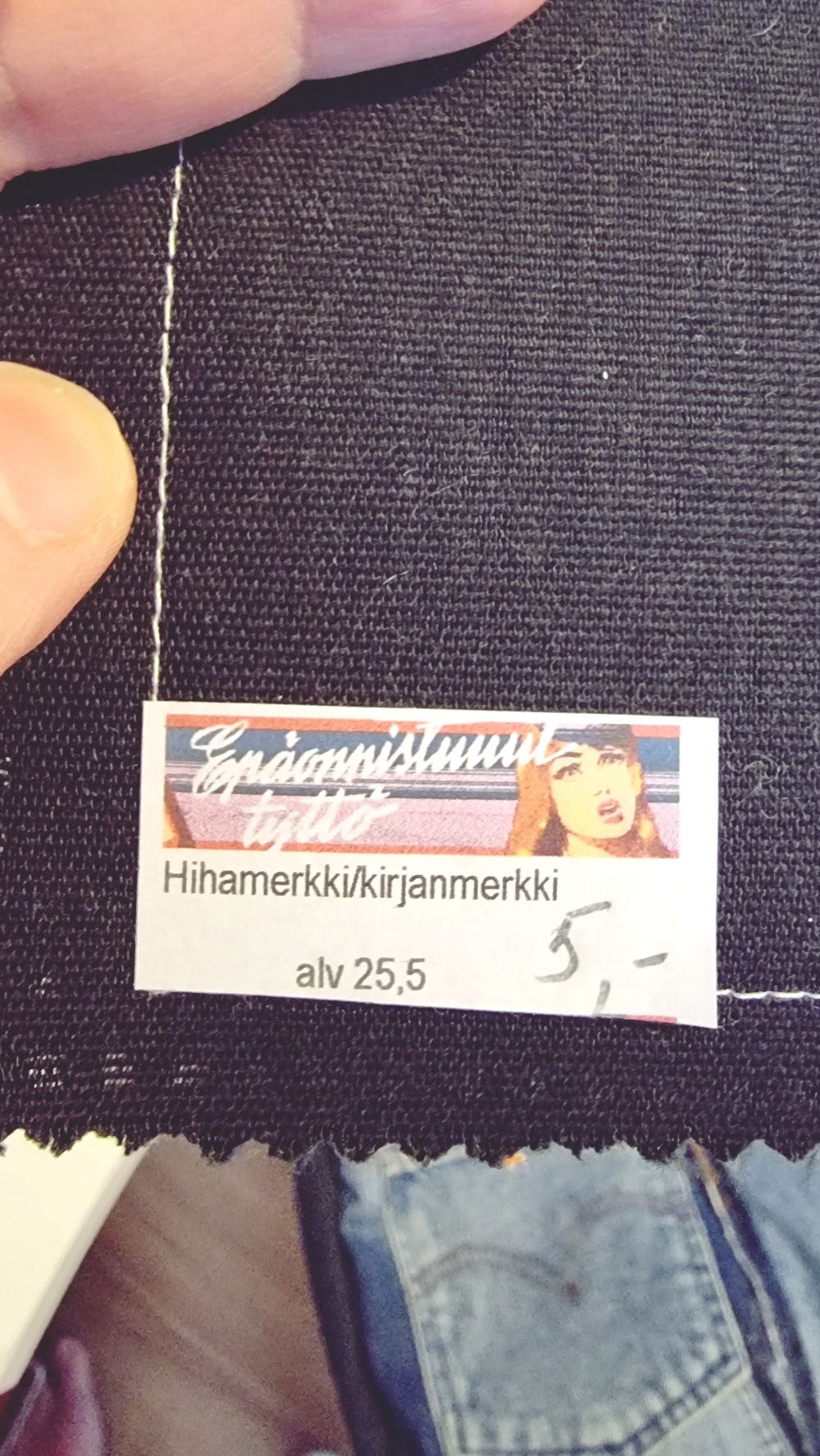 Zero waste -läppäripussukka