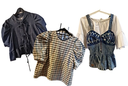 Tilkuista syntyneet – vaatteita ennen käyttöä