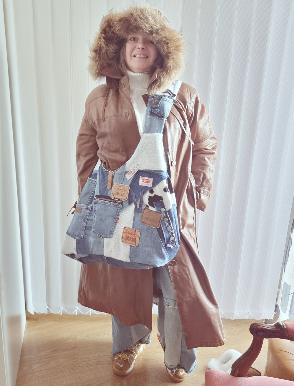 Farkkujätteestä jättikassi, et usko lopputulosta