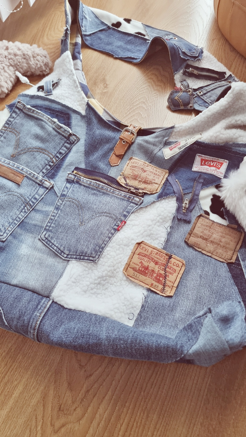 Farkkujätteestä jättikassi, et usko lopputulosta