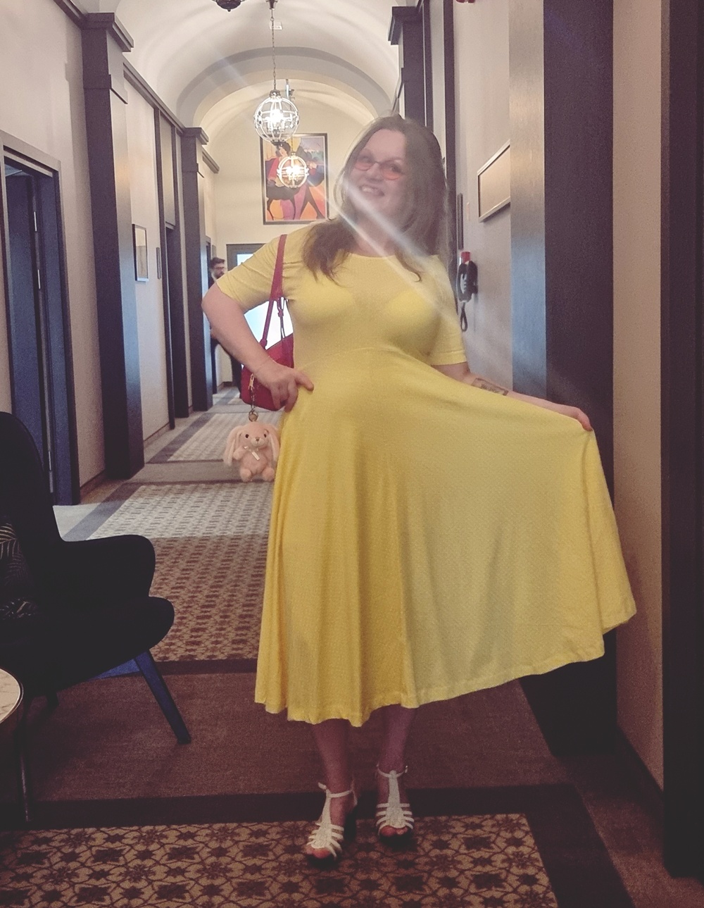 Itse ommeltu mekko Krakovassa