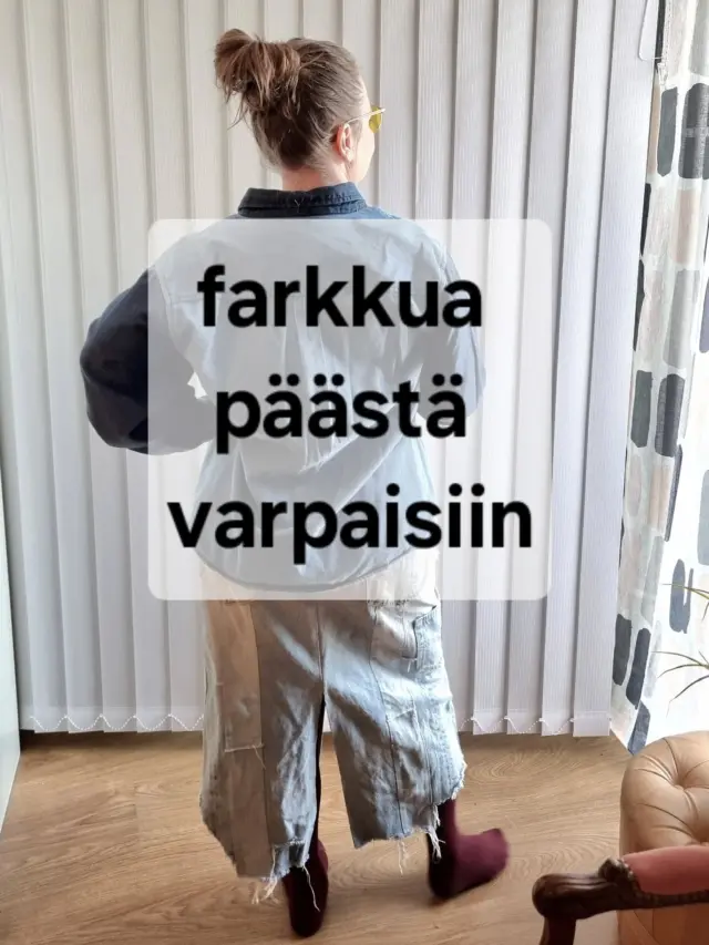 En miettinyt liikaa. 

Heitin vaan farkut päälle ja menin.
Joskus toimii paremmin kuin mikään suunniteltu.

Kumpi fiilis sulla tänään: suunniteltu vai hälläväliä?

#farkkuasu #kierrätysvaatteet #ootd #slowfashion #arkityyli