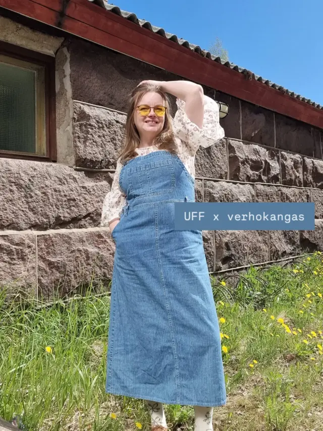 Kun verho päättääkin ryhtyä paidaksi 🌼

Farkkumekko UFFilta, kengät Kierrätyskeskuksesta ja paita entisestä verhosta. Kevät näyttää vähän paremmalta, kun vaatteilla on toinen elämä 🌿

Pelastaisitko verhotekstiilin vaatteeksi?

#secondhandstyle #ufflöytö #kierrätysmuoti #slowfashion #vintagestyle